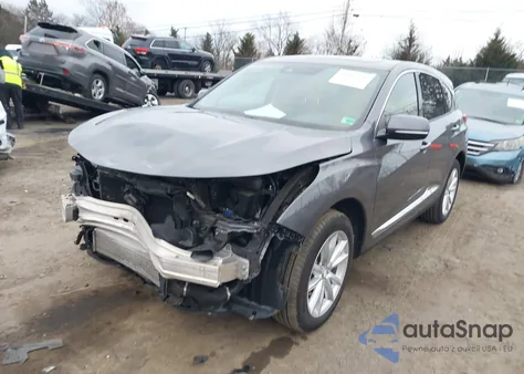 2020 Acura Rdx Standard from USA, damaged, VIN 5J8TC2H37LL007949